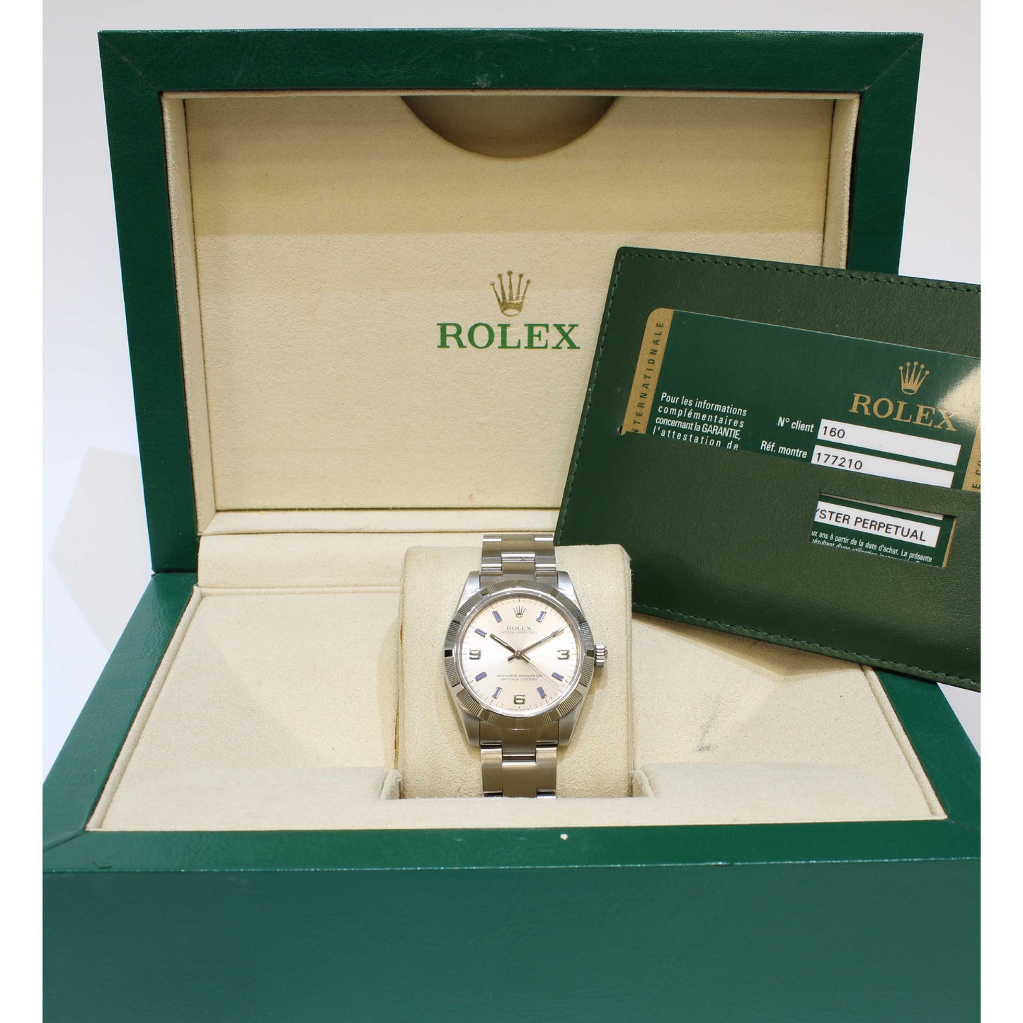 Ladies Steel Oyster Perpetual 177210