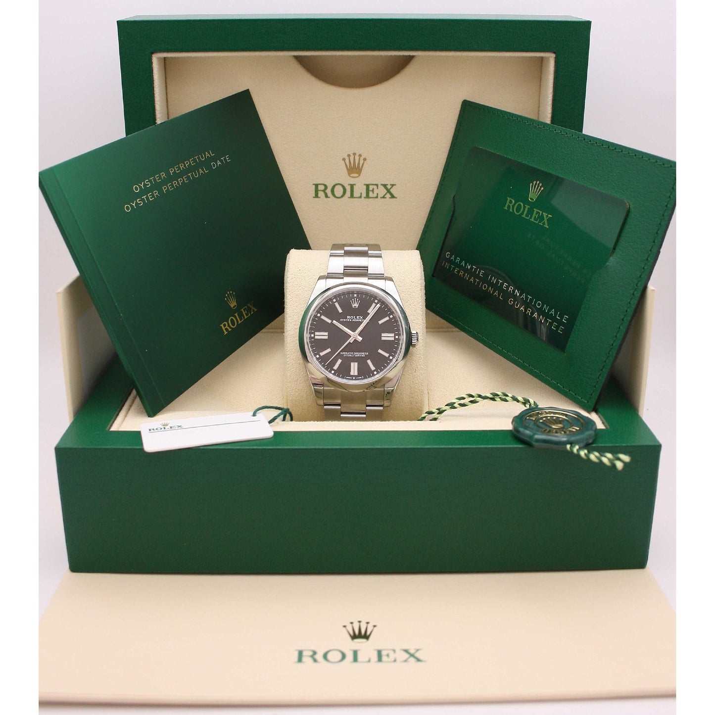 Men's Steel Oyster Perpetual 124300
