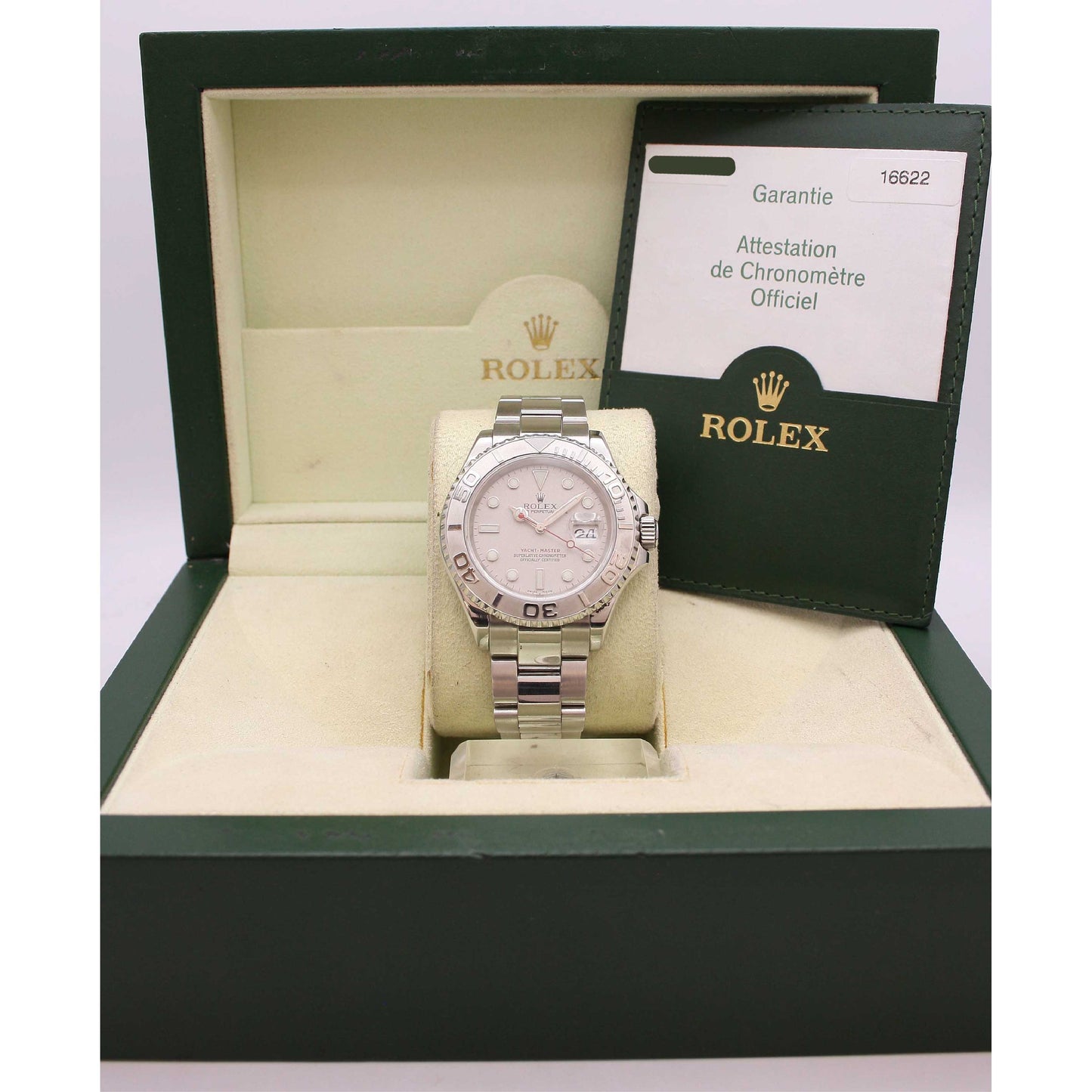 Men's Steel Yachtmaster 16622