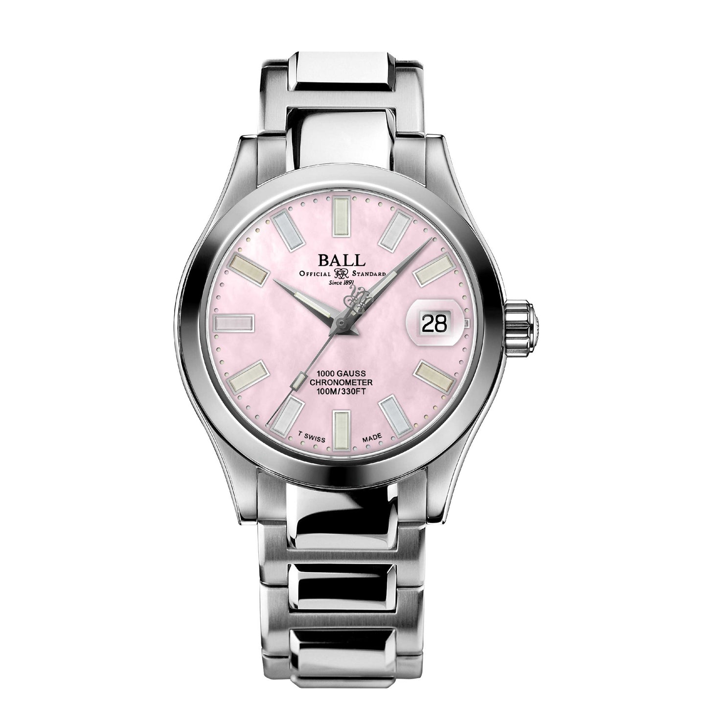 Ball Engineer III Marvelight Chronometer (36mm) Pink