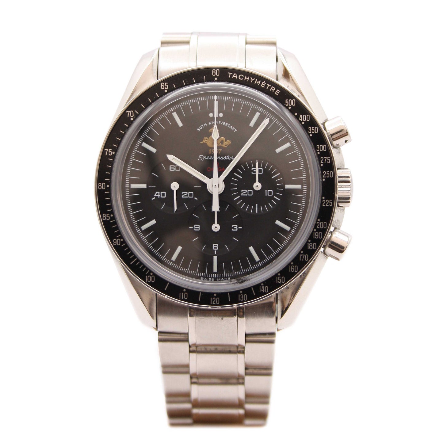 Men's Steel Speedmaster 50th Anniversary 31130423001001