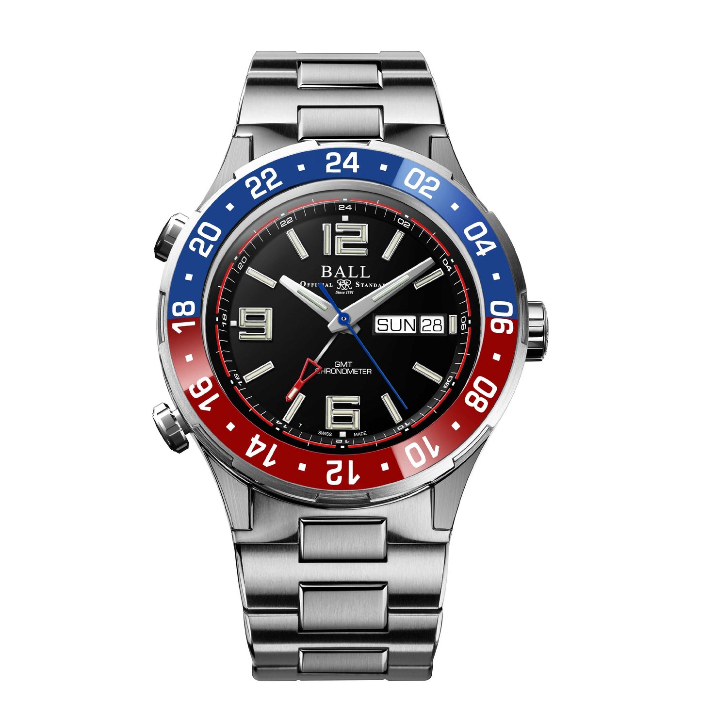Ball Roadmaster Marine GMT Black