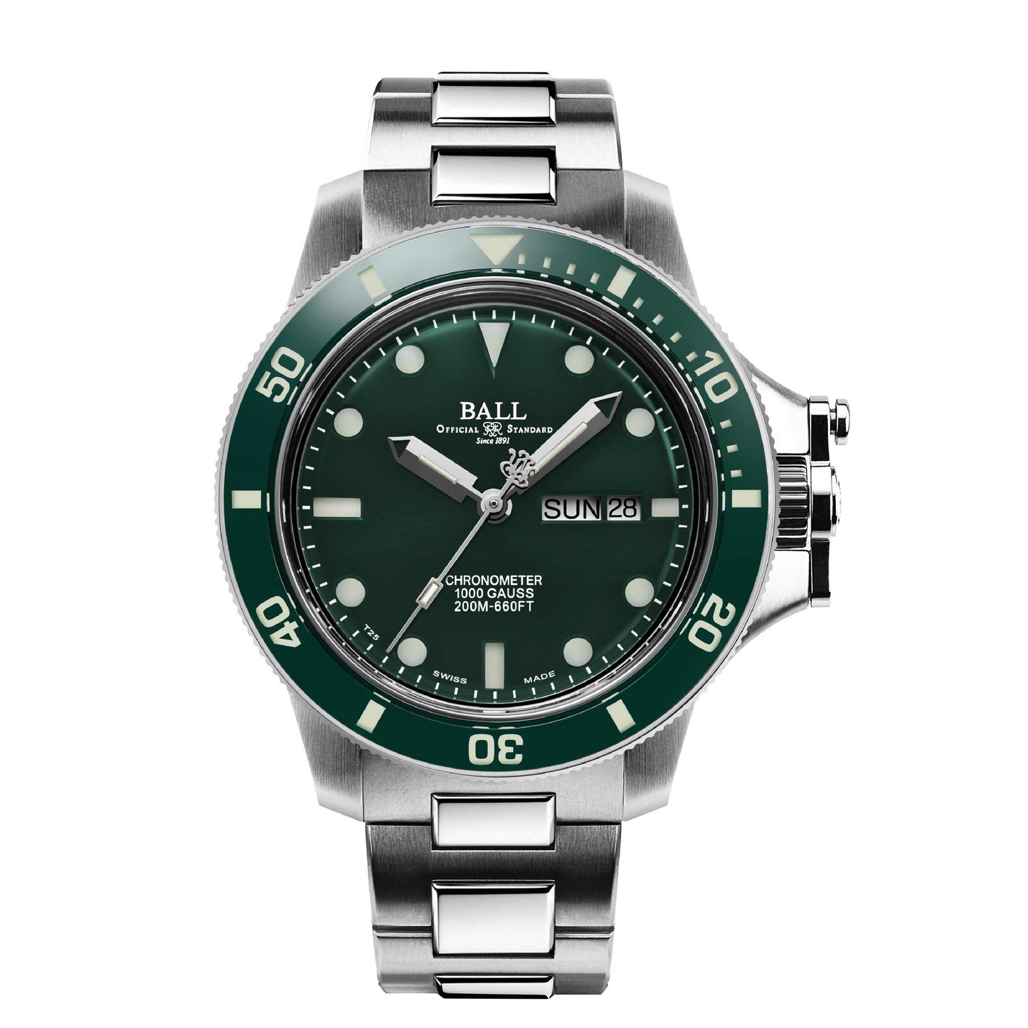 Ball Engineer Hydrocarbon Original Green (43mm)