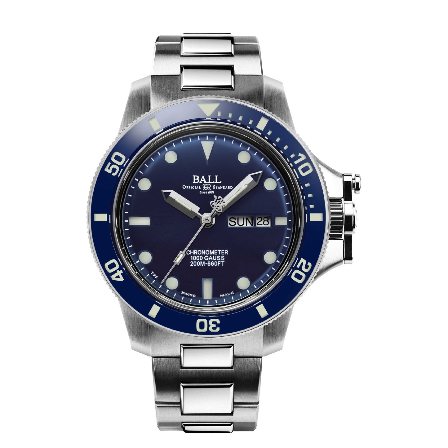 Ball Engineer Hydrocarbon Original Blue (43mm)