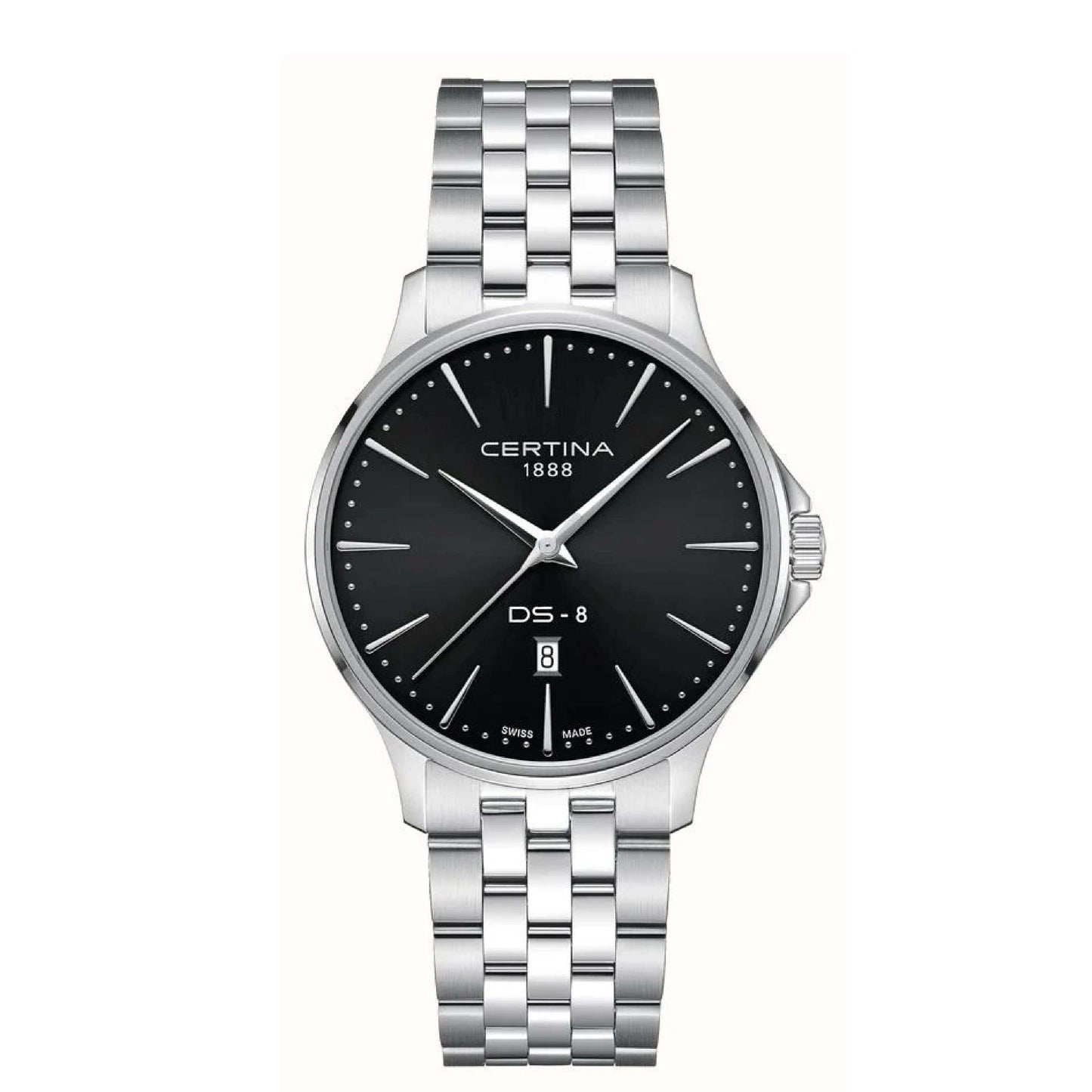 Certina DS-8 Gents 40mm Black Dial
