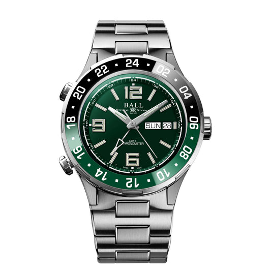 Ball Roadmaster Marine GMT Green