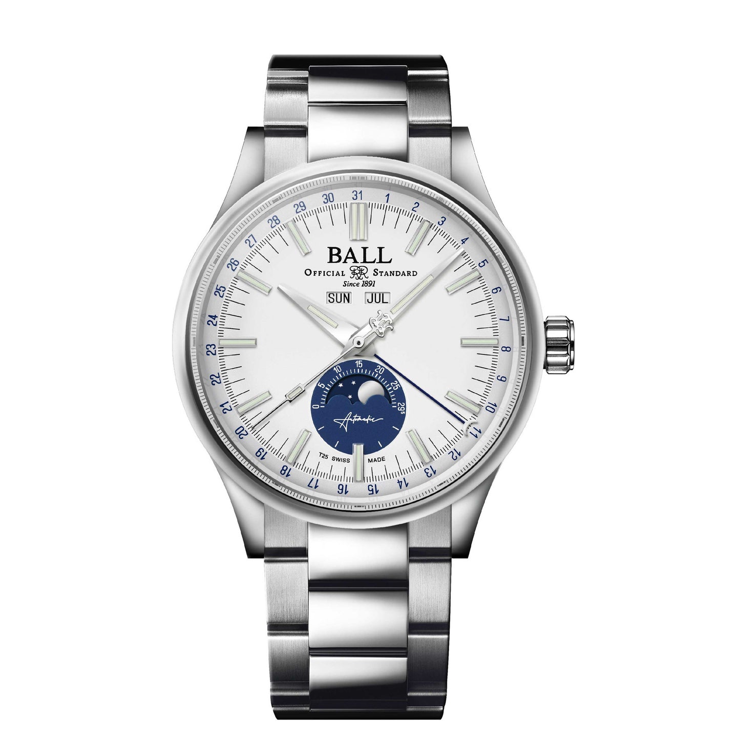 Ball Engineer II Moon Calendar White Limited Edition