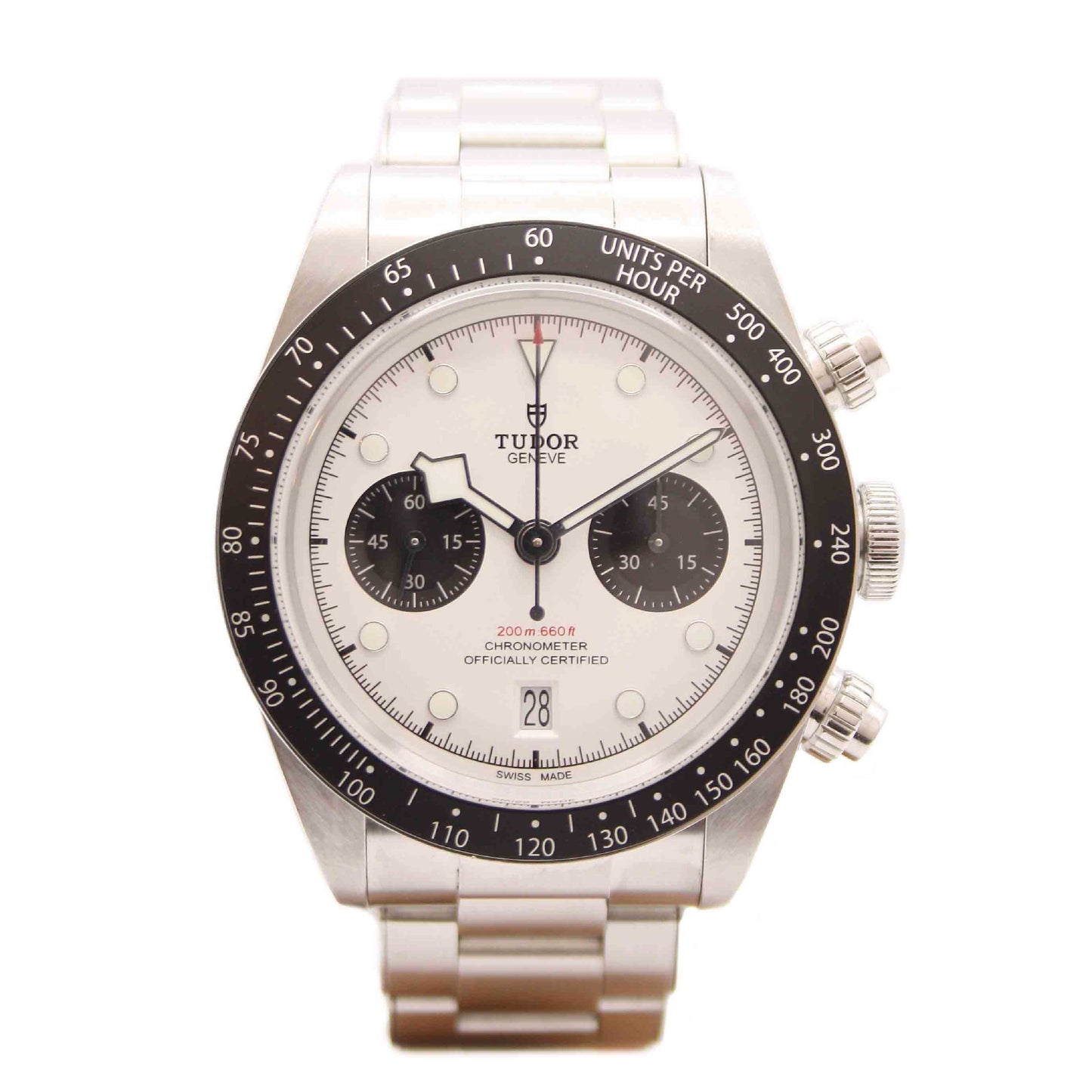 Men's Steel Black Bay Chrono M79360N-002