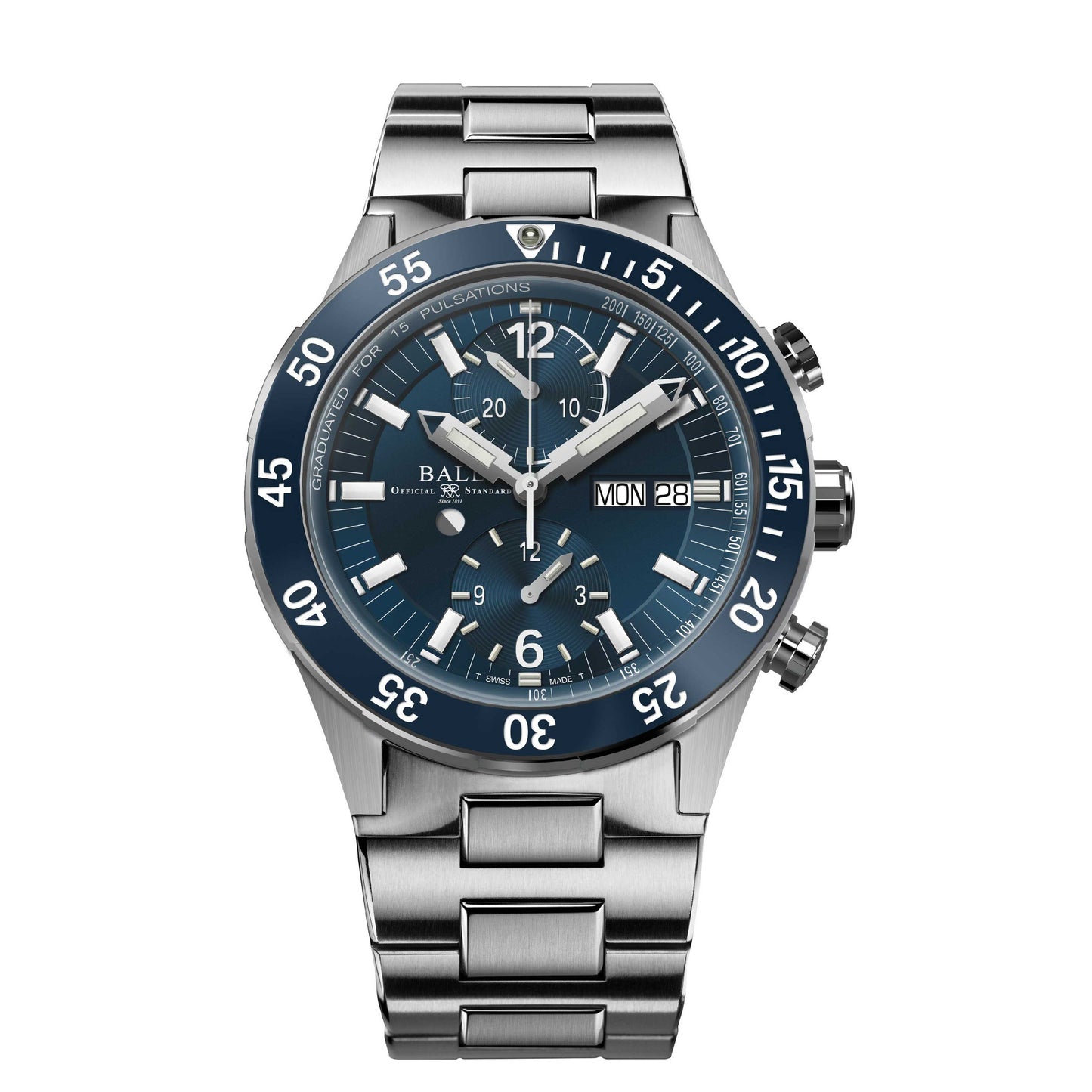 Ball Roadmaster Rescue Chronograph Blue