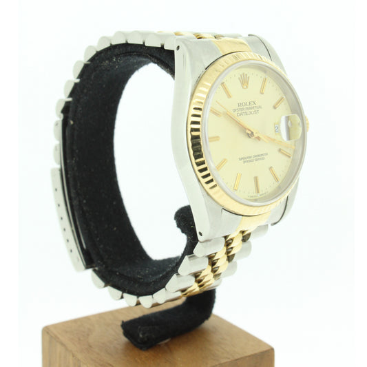 Rolex Date-Just 16233 36mm Bi-Metal