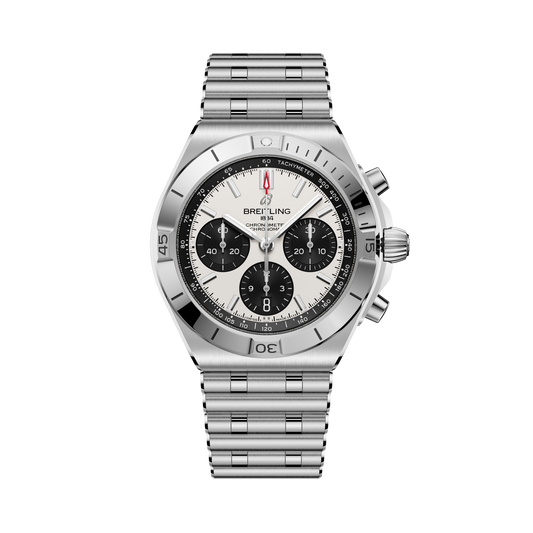 Breitling Chronomat B01 42 White Steel