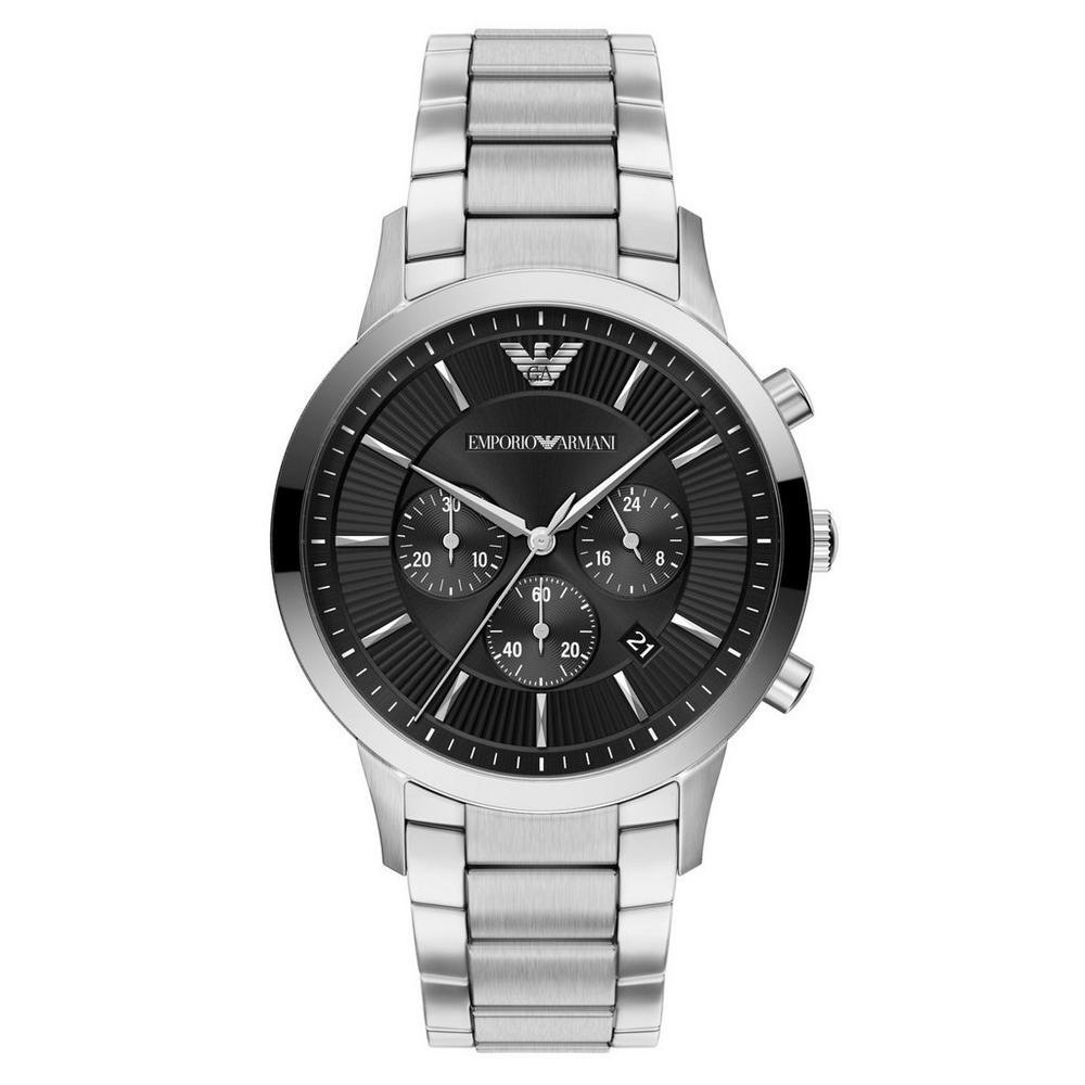 Archetipo 43mm Stainless Steel Chronograph Watch