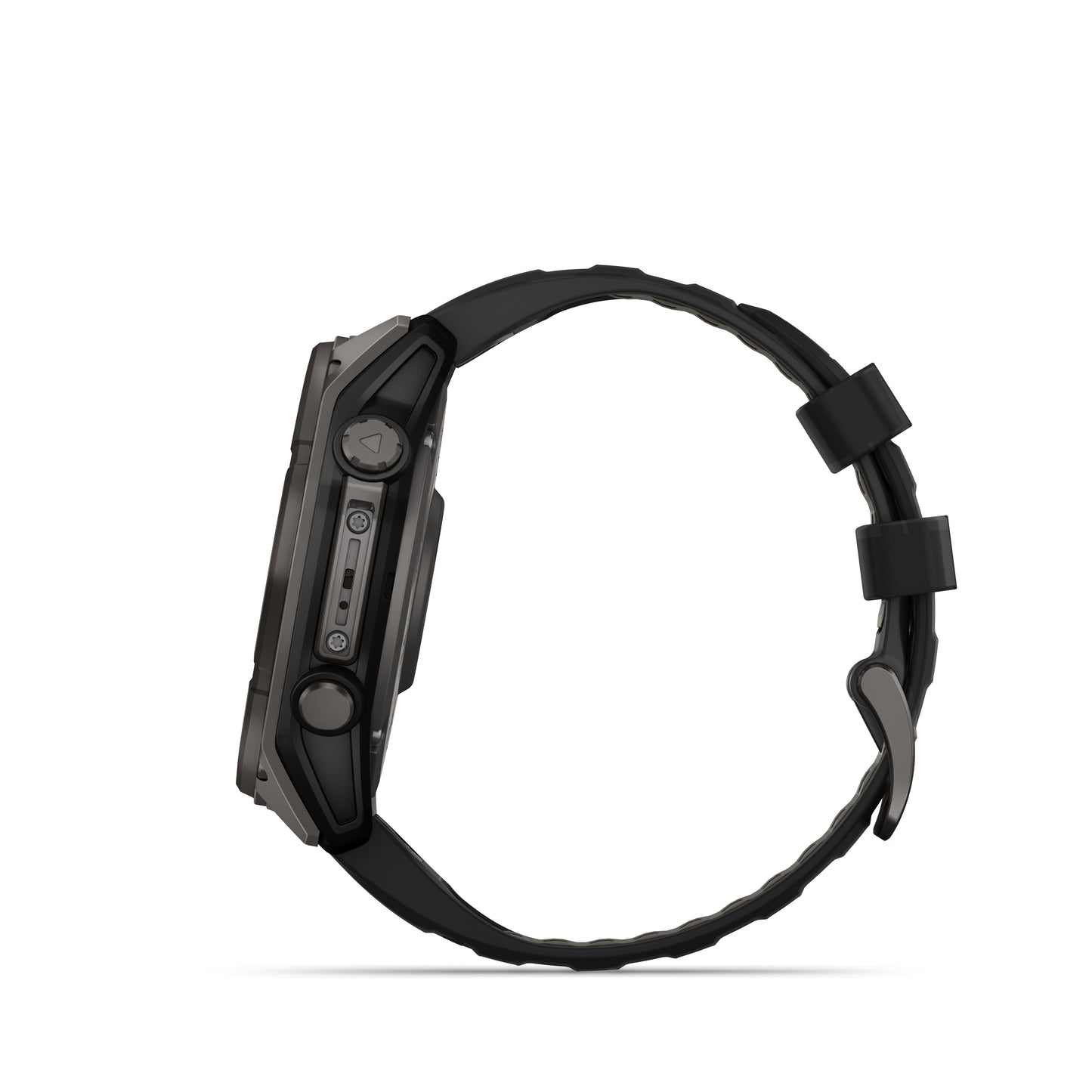Garmin Fenix 8 51mm Solar Sapphire Carbon Grey DLC Titanium Black Silicone Band
