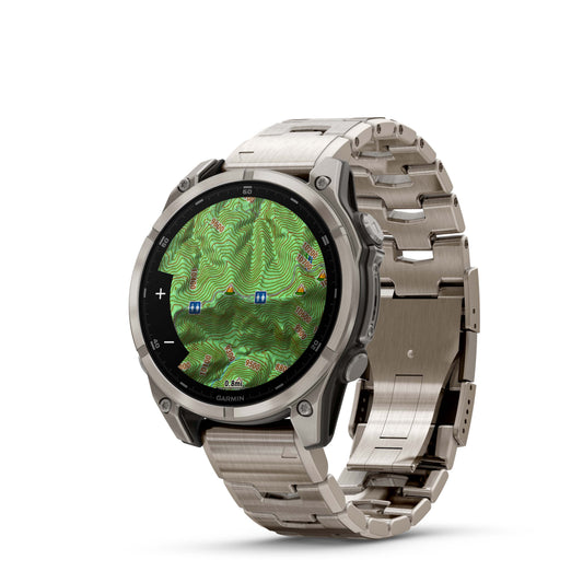 Garmin Fenix 8 47mm AMOLED Sapphire Titanium Vented Titanium Bracelet