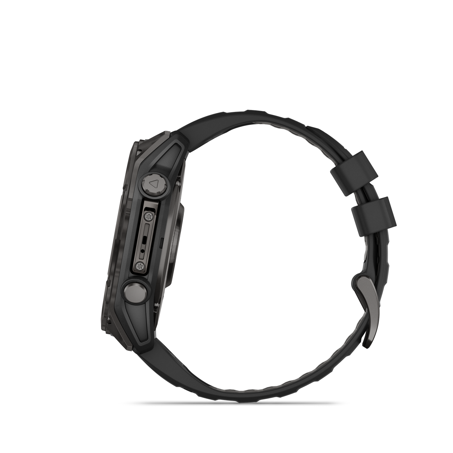 Garmin Fenix 8 51mm AMOLED Sapphire Carbon Grey DLC Titanium Black Silicone Band