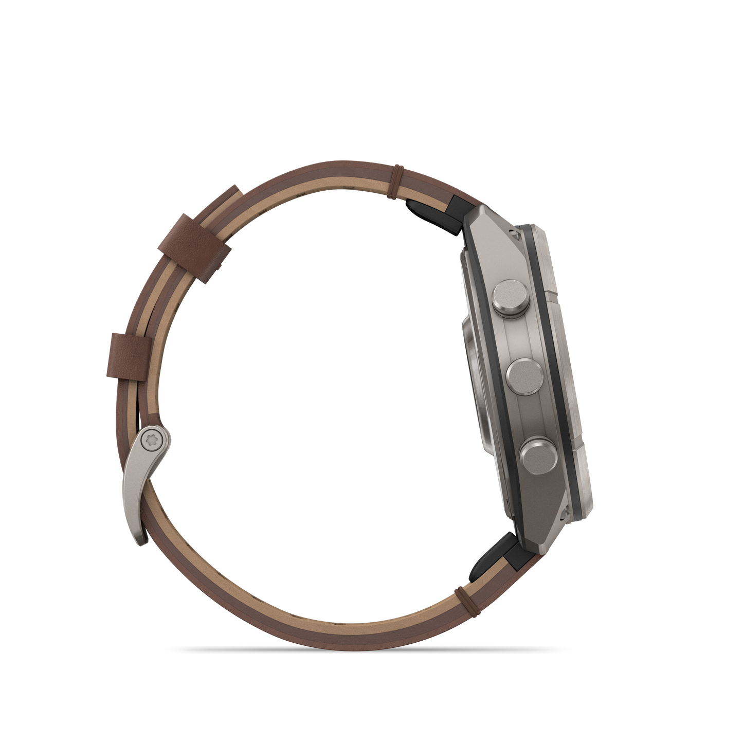Garmin Fenix 9 Pro 47mm AMOLED Titanium with Walnut Leather Band