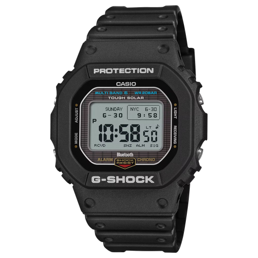 G-Shock 5600 Series Black Digital Solar Watch