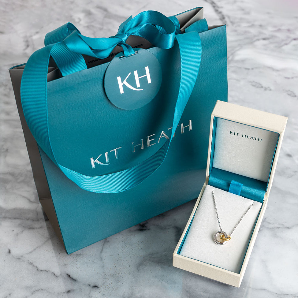 Bevel Cirque Link Golden Necklet