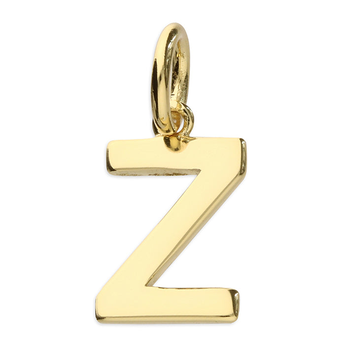 Gold Plated Letter Z