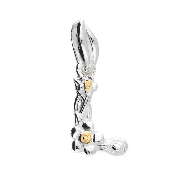 Sterling Silver L Pendant