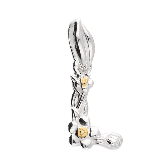 Sterling Silver L Pendant