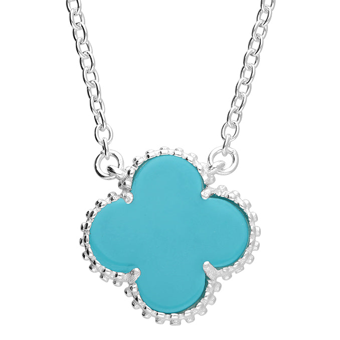 CME Silver Turquoise Clover