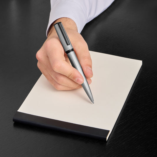 Arche Pattern Silver Ballpoint Pen