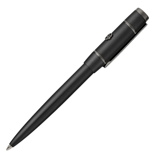 Boss Ballpoint Rive Varsity Diamond Black Pen