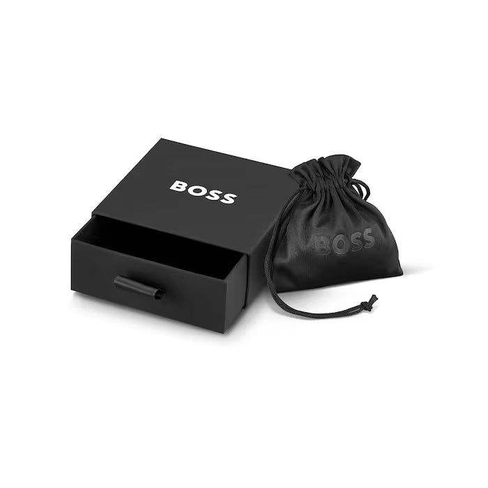 Stainless Steel And Yellow Gold Coloured ID Bracelet