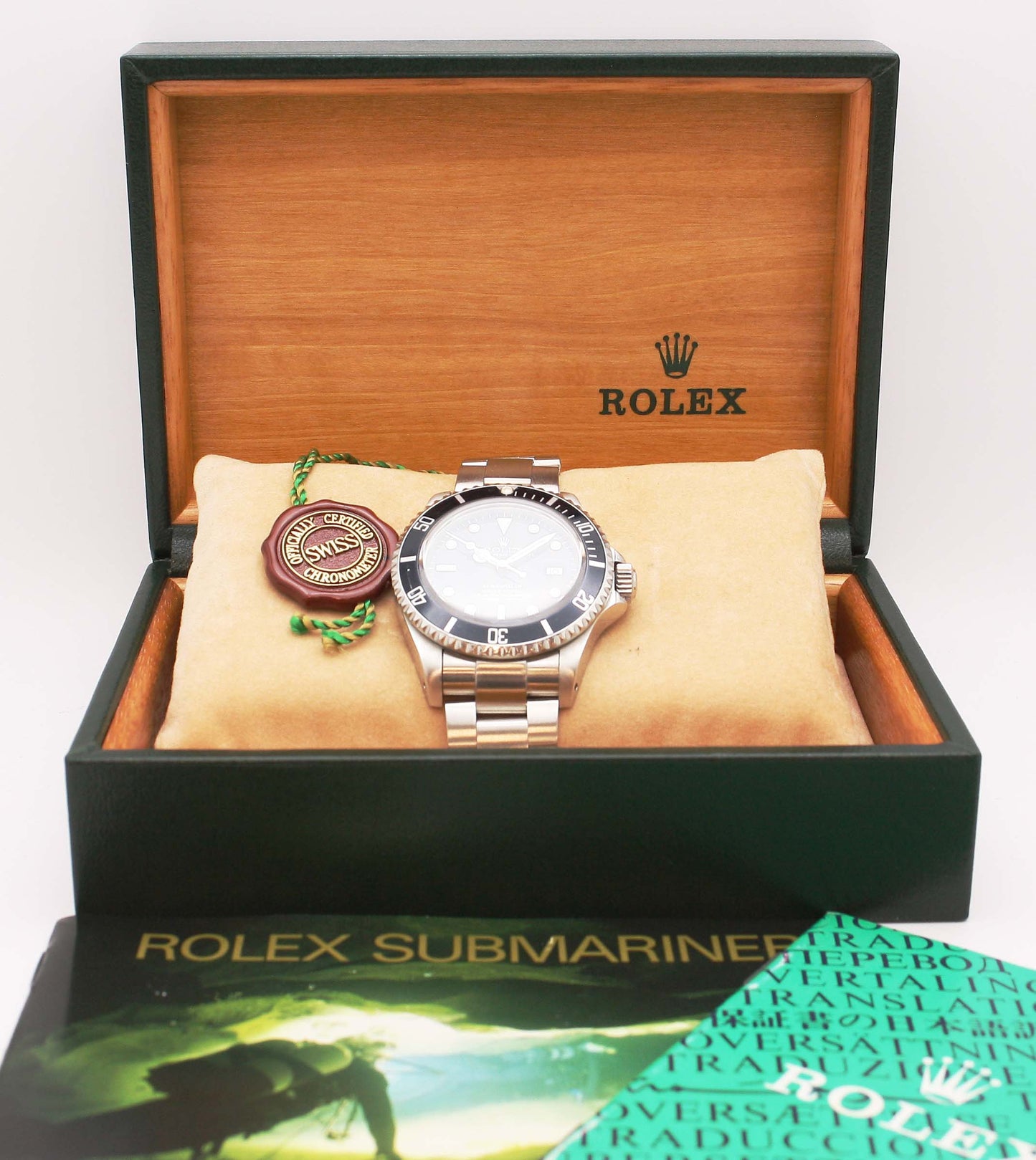 Men's Steel Sea Dweller 16600