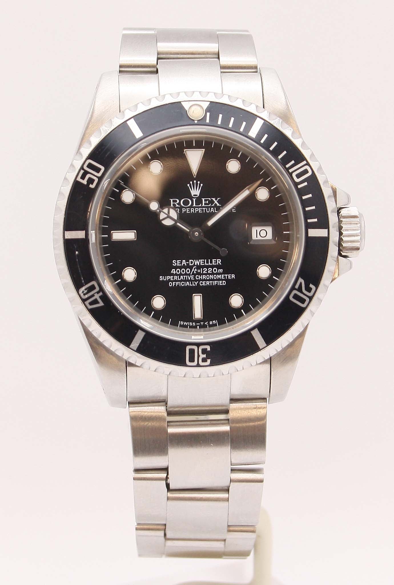 Men's Steel Sea Dweller 16600