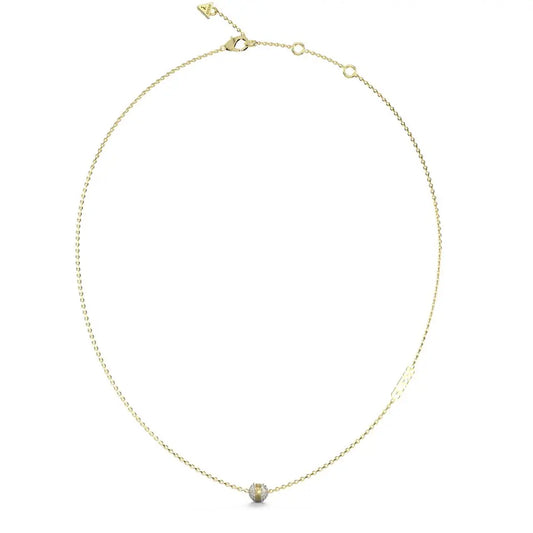 Gold Tone Calypso Ball Necklace