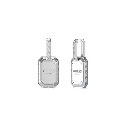 Silver Hashtag Earrings