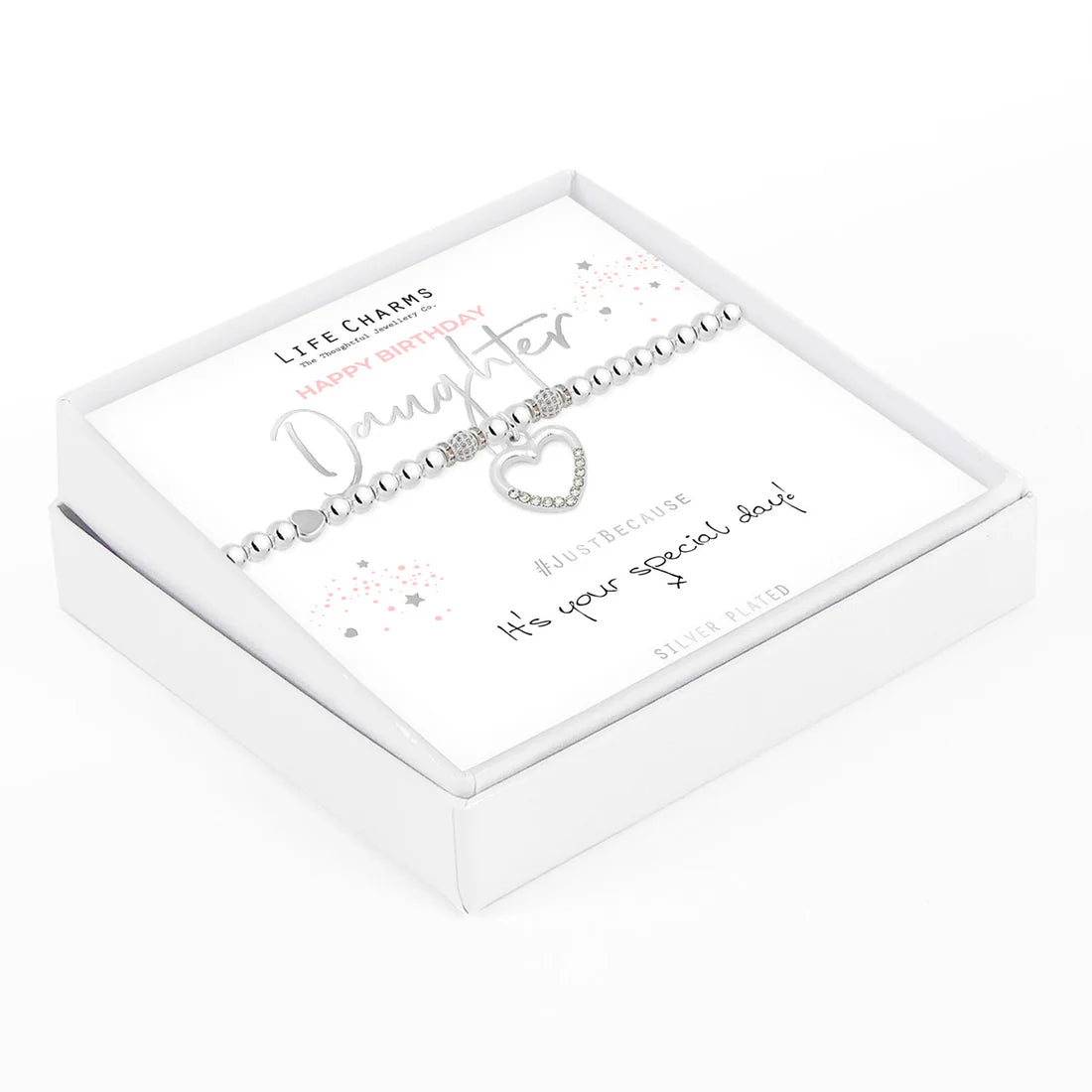 Happy Birthday Daughter Life Charms Bracelet