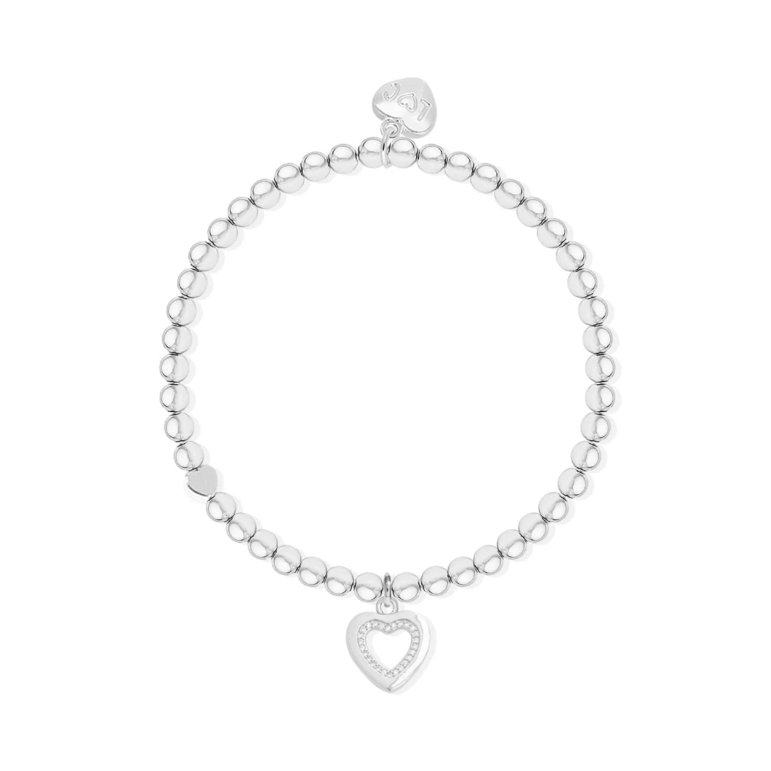 You Are Going To Be A Grandma Heart Charm Bracelet
