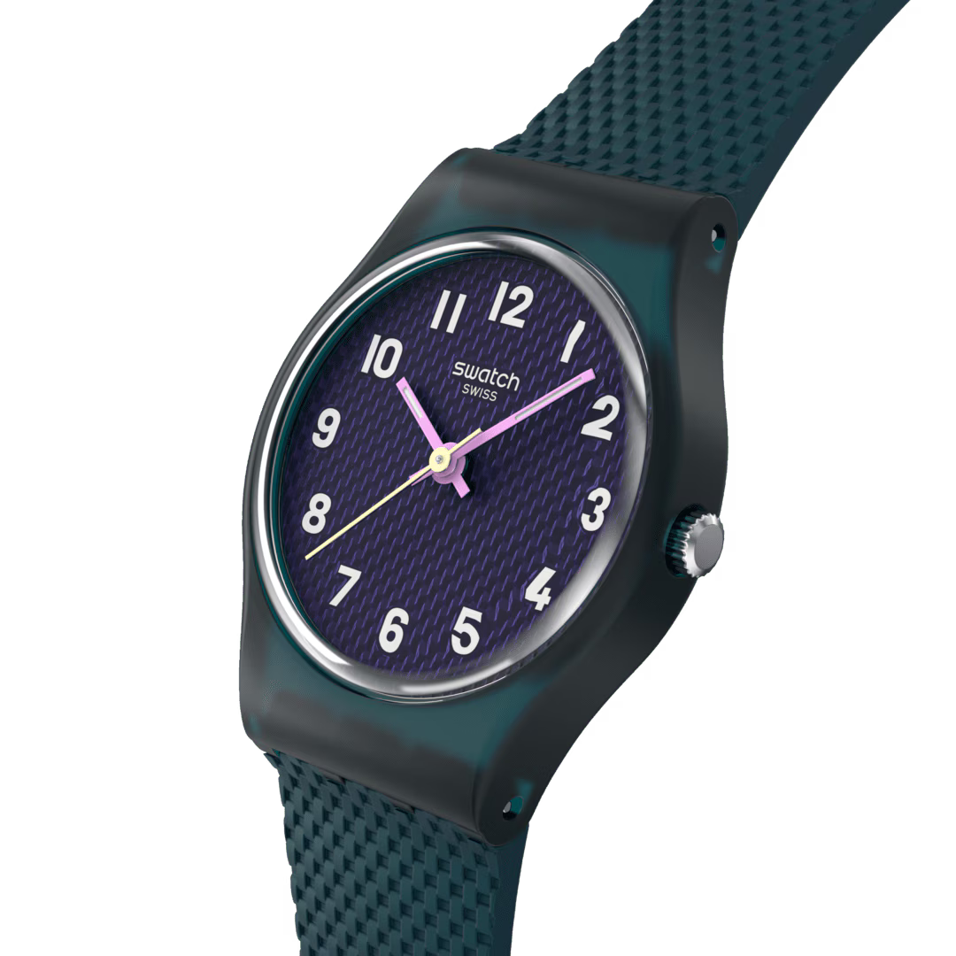 SWATCH Teal Weave 25mm