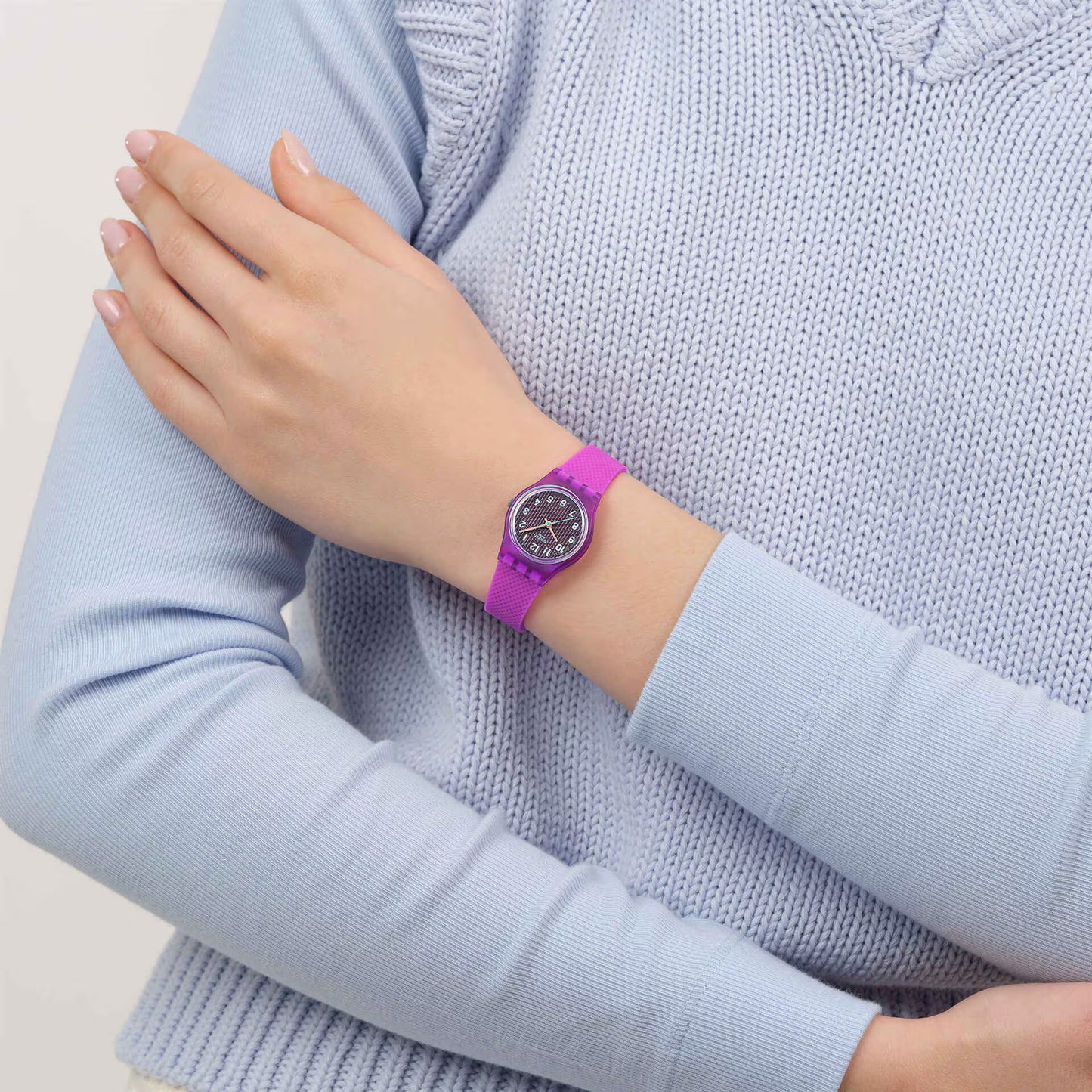 SWATCH Magenta Weave 25mm