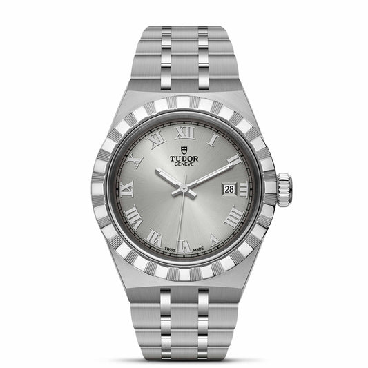 ROYAL 28mm | Steel Case Silver Dial