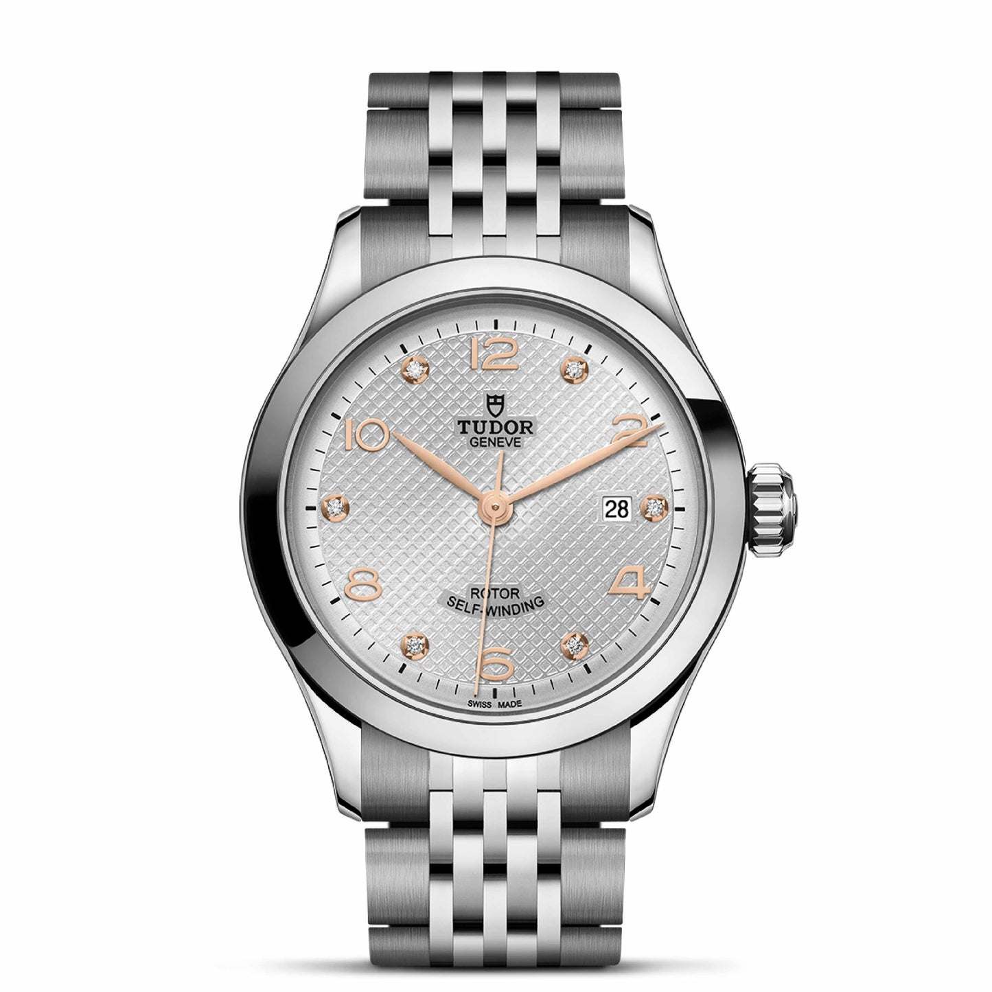1926 28mm | Steel Case Silver Diamond Dot Dial