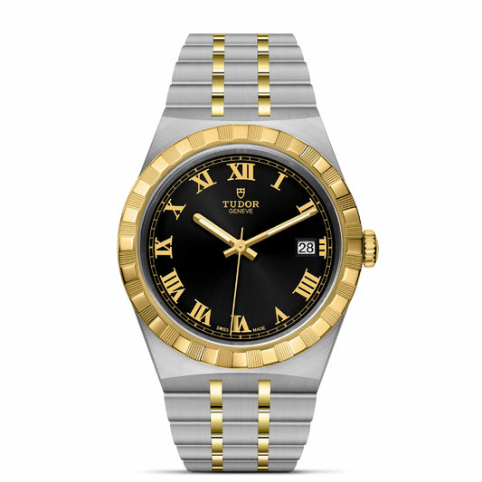 ROYAL 38mm | Steel Case Black Dial