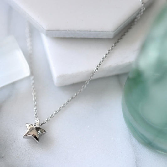 Sterling Silver Miniatures Starlight Necklace
