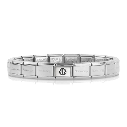 Nomination Classic Stainless Steel Starter Bracelet * MUST BE PURCHASED WITH CHARM *