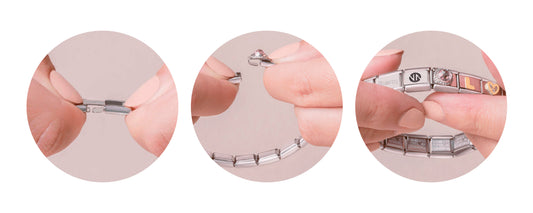 Nomination Classic Stainless Steel Starter Bracelet * MUST BE PURCHASED WITH CHARM *