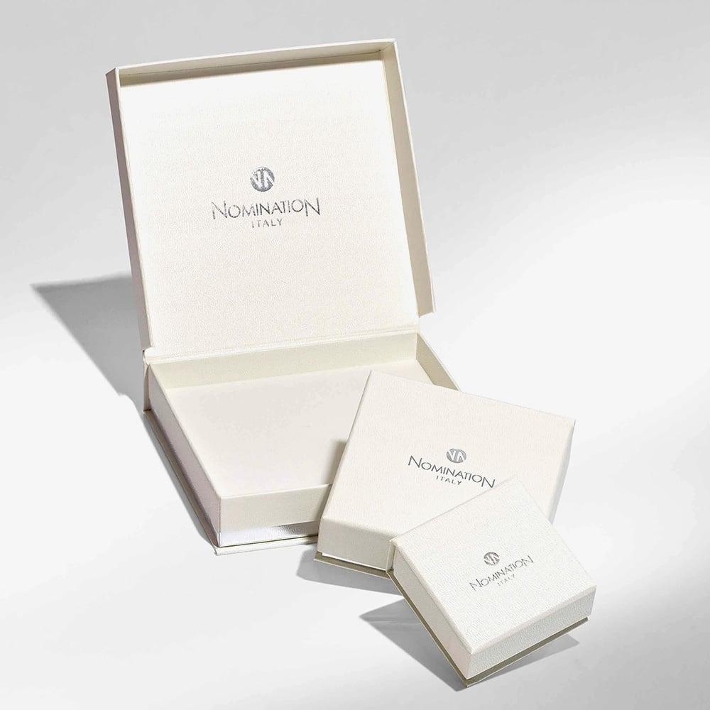 Milleluci Two Tone Silver Rose Gold Love Toggle Bracelet