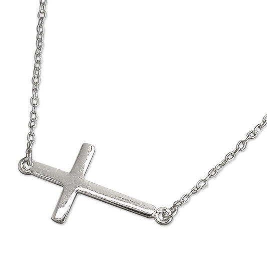 Sterling Silver Cross Necklace