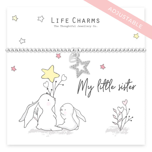 Little Sister Life Charms Bracelet