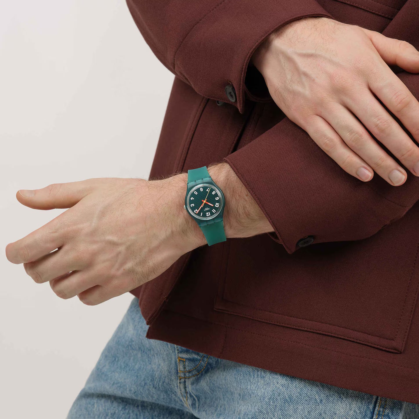 SWATCH Wavelengths Of Moss 34mm