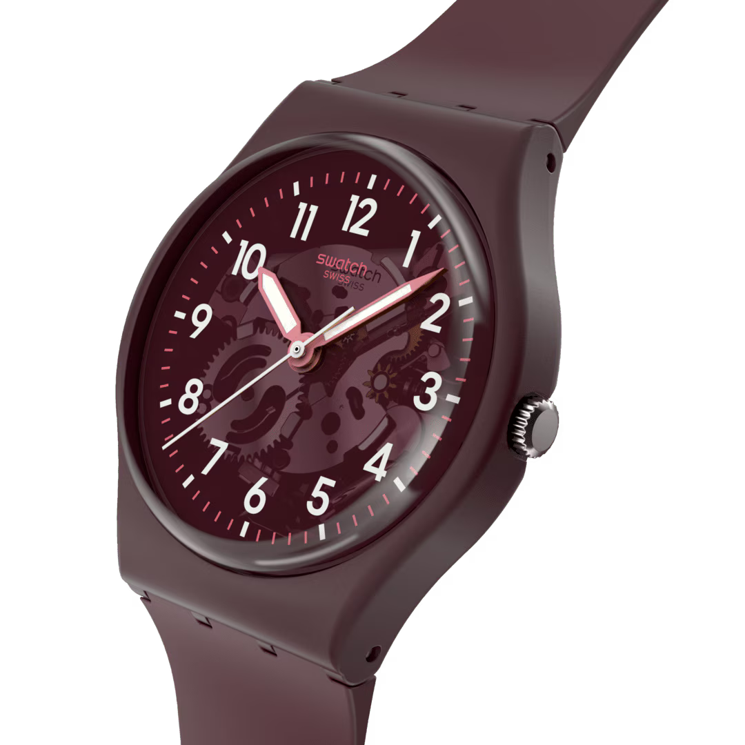 SWATCH Thru The Crown Glass 34mm