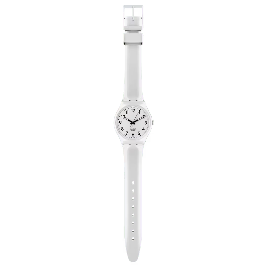 SWATCH Just White Soft 34mm