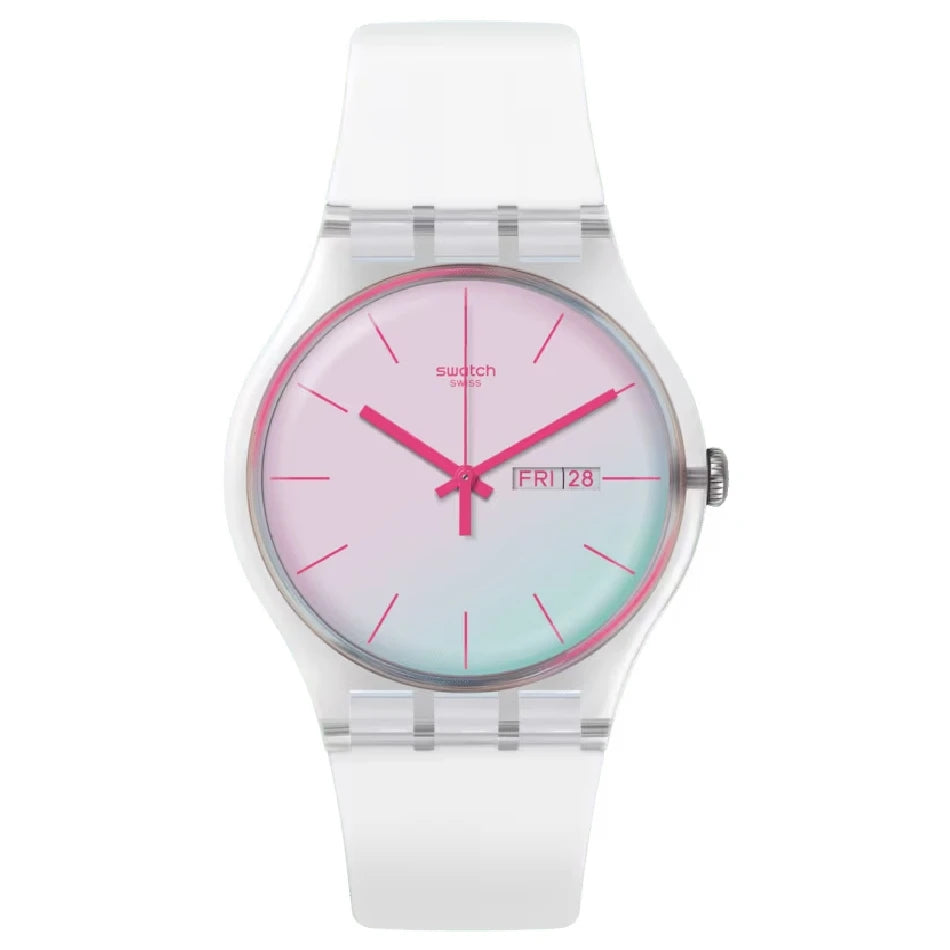Swatch POLAWHITE 41mm Watch